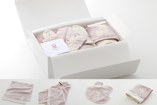 シュエットベビーギフト4点セット(ピンク)