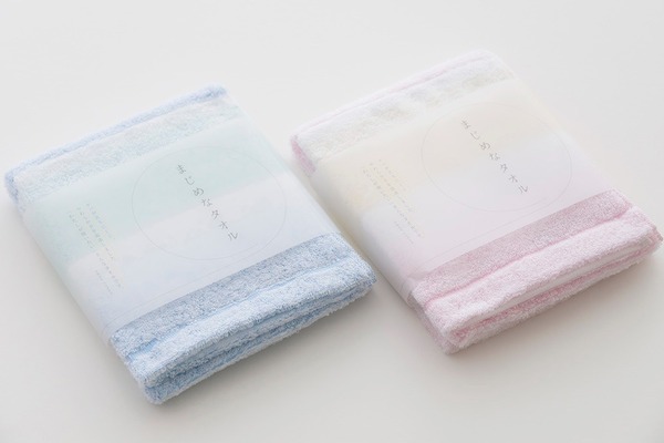 まじめなタオル グラデーション（フェイスタオル）