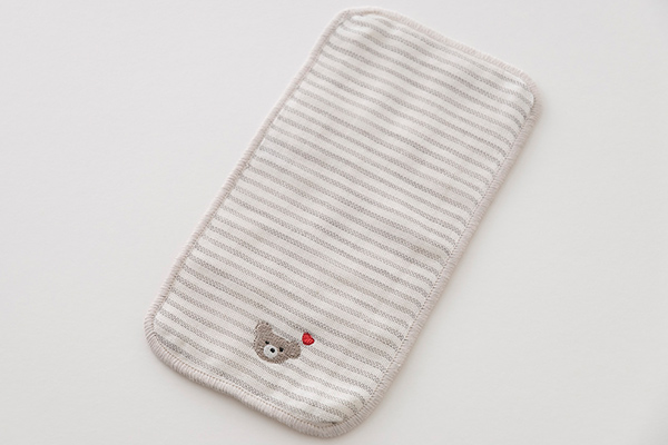 Peek a Boo ボーダー（ミニハンカチ）