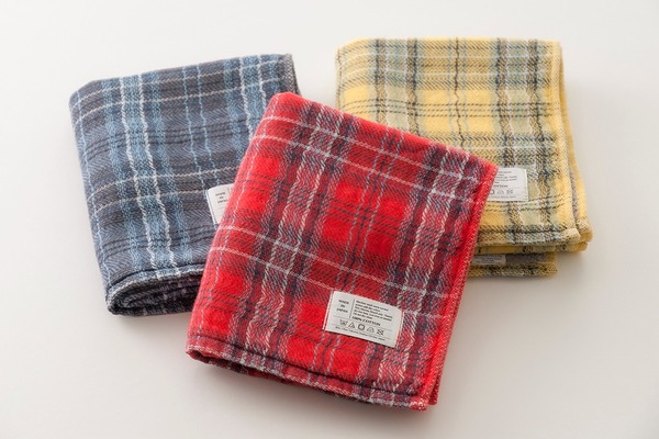 タータンチェック（フェイスタオル）