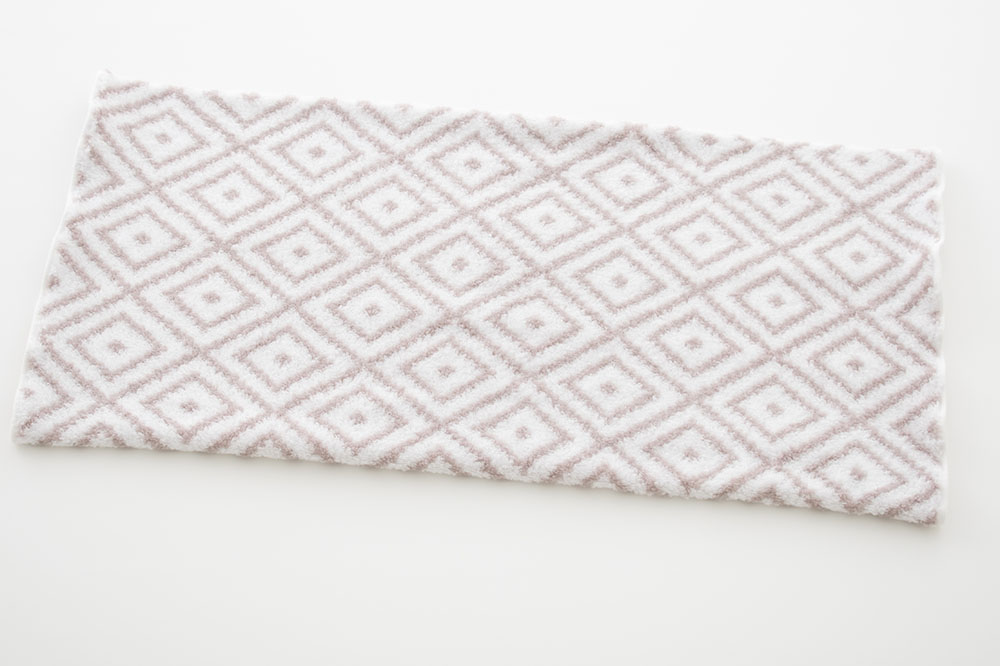 幾何学グレージュ