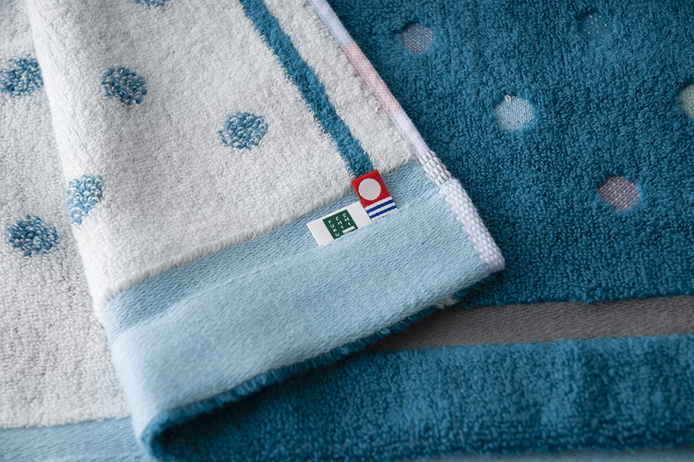 ターコイズ×ライトグレー