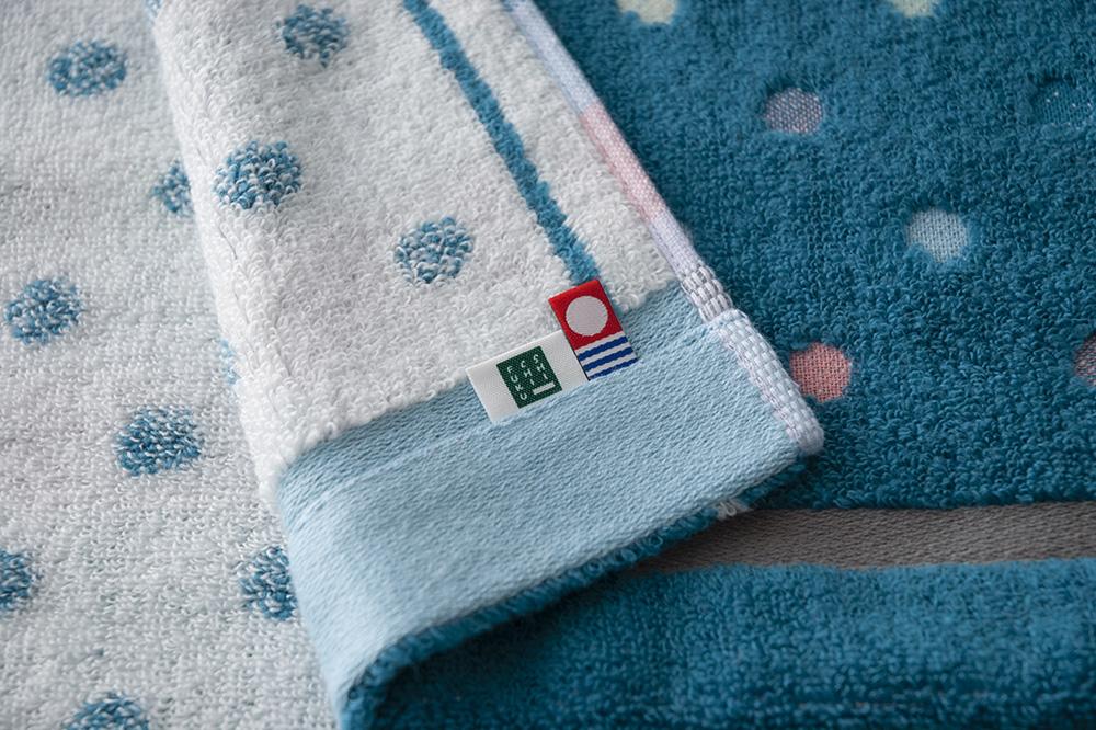 ターコイズ×ライトグレー