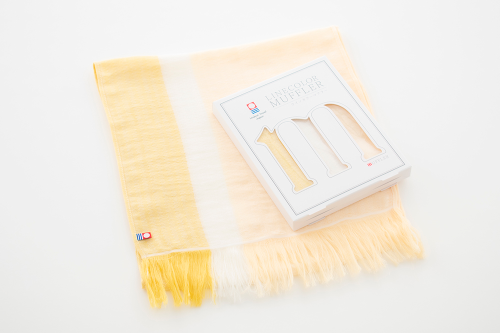 黄色×クリーム