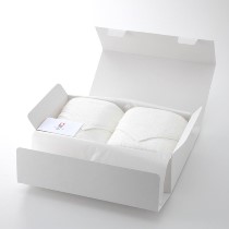 【今治タオルselection】今治生まれの白いタオルギフトセット(BT×2枚入)