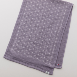 抜染手拭　麻の葉