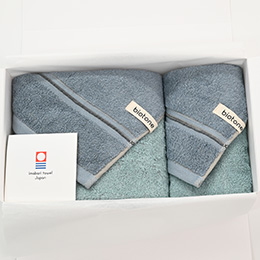 biotone（ビオトーン）ギフトセット（フォグブルー×ミント）(BT×1枚、FT×1枚)