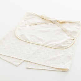 【idee Zora イデゾラ】ナチュラルタイム パイル ギャルソンエプロン(ショート)