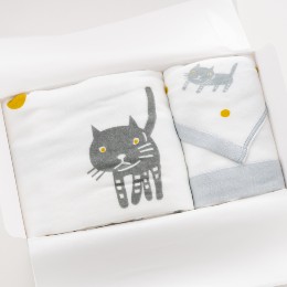 KATACHIギフトセット（ネコ）（BT×1枚、FT×1、WT×1枚入)