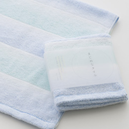 まじめなタオル グラデーション