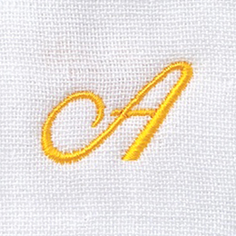 名入れ刺繍Ballantines Script