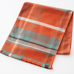 トラッドチェックマフラー