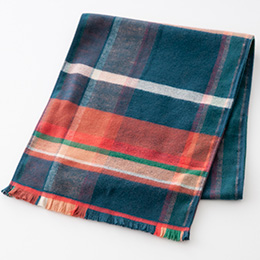 トラッドチェックマフラー