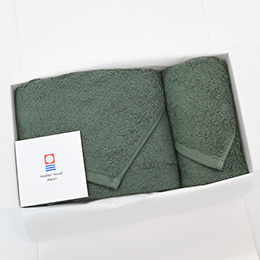 ずっしりサマルカンドギフトセット(モスグリーン)(BT×1枚、FT×1枚)