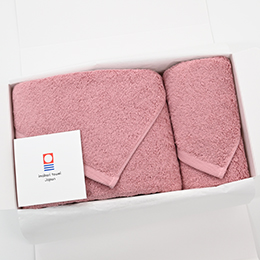 ずっしりサマルカンドギフトセット(スモークピンク)(BT×1枚、FT×1枚)