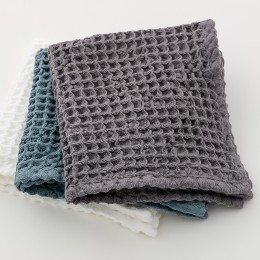 モウキューブ オーガニック（ウォッシュタオル / チャコール）